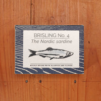 Fangst Brisling No. 4 The Nordic Sardine Mildly Spiced with Allspice and Cloves - 100g