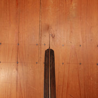 I Wilson 6" Skinning Knife Shear Steel Carbon Steel & Beechwood Sheffield 1890-1920s