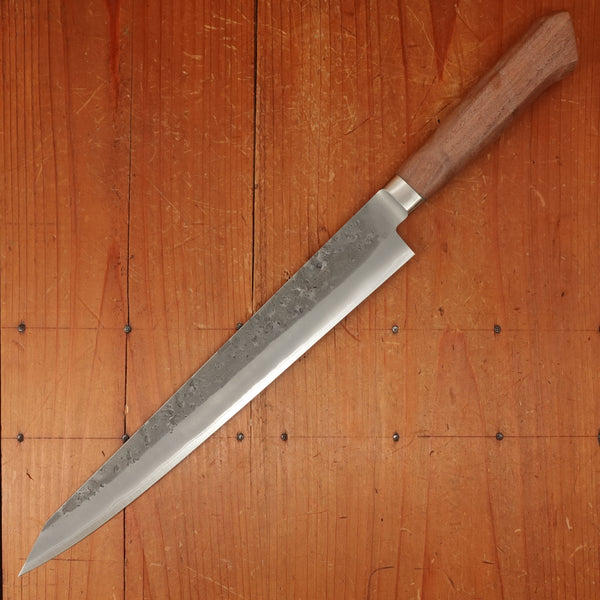 Hitohira TD 270mm Sujihiki Stainless Clad Aogami 2 Nashiji Western