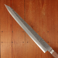 Hitohira TD 270mm Sujihiki Stainless Clad Aogami 2 Nashiji Western