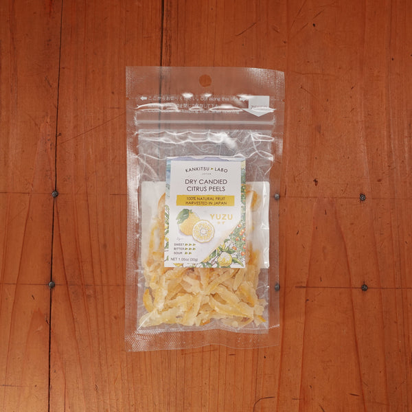 Dry Candied Japanese Citrus Peels - 1.05oz