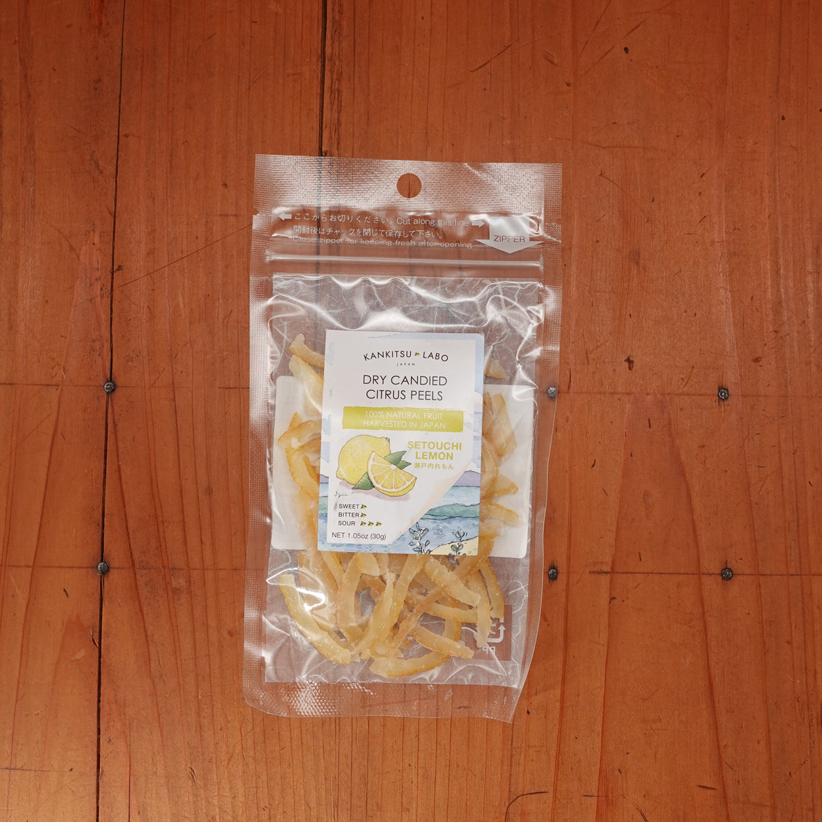 Dry Candied Japanese Citrus Peels - 1.05oz