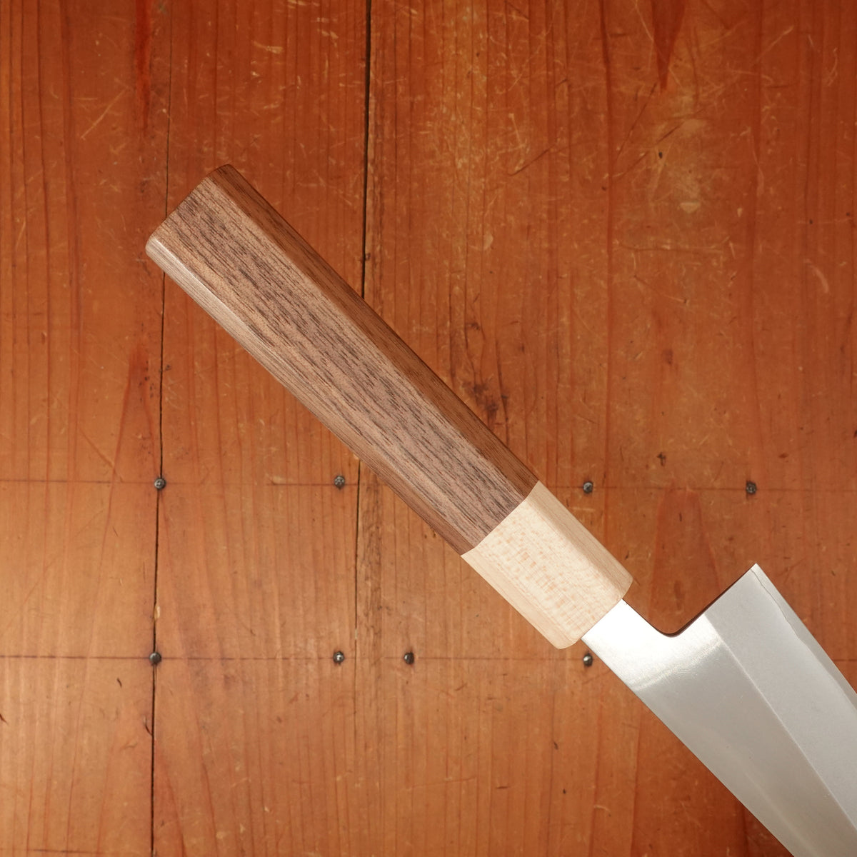 Hitohira TD 150mm Honesuki Kaku SLD Migaki Walnut