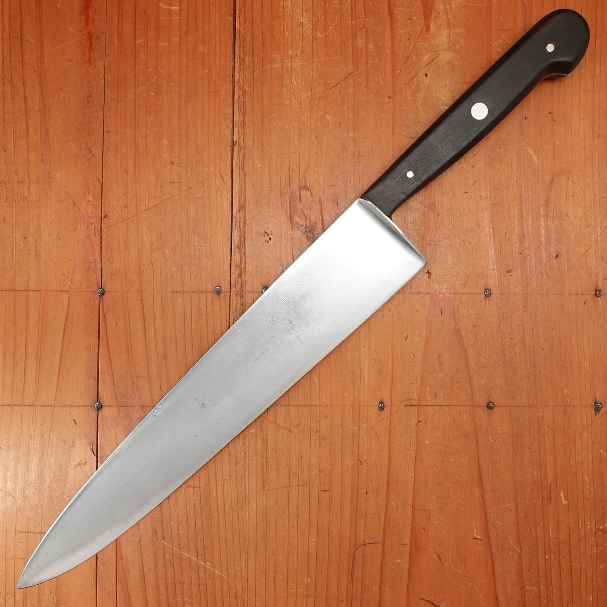 J A Henckels 10.5” Chef Knife Carbon Steel 102-10” Solingen Pre-1940