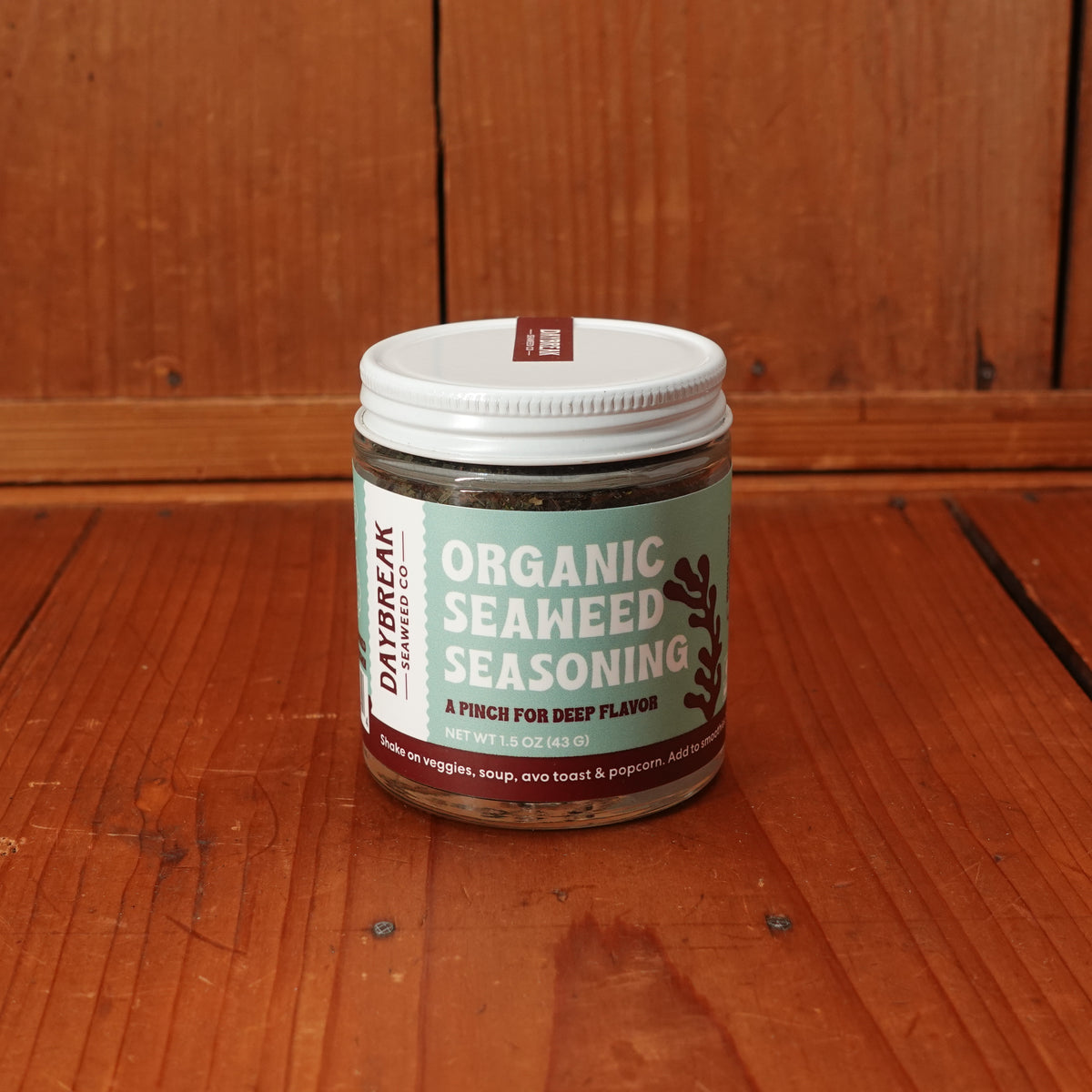 Daybreak Seaweed Co Organic Seaweed Seasoning - 43g