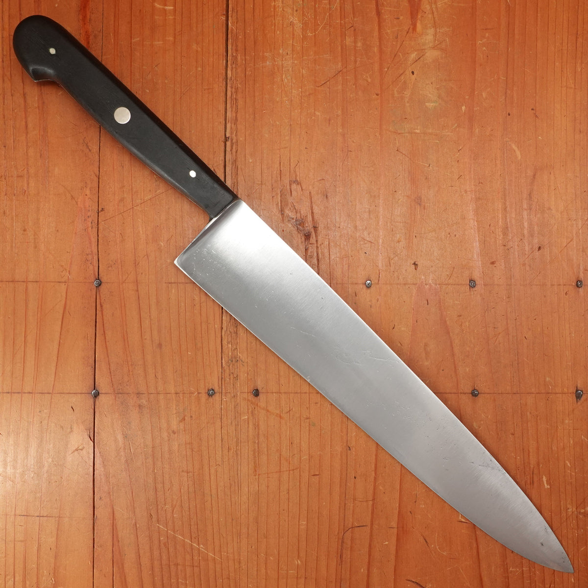 J A Henckels 10.5” Chef Knife Carbon Steel 102-10” Solingen Pre-1940