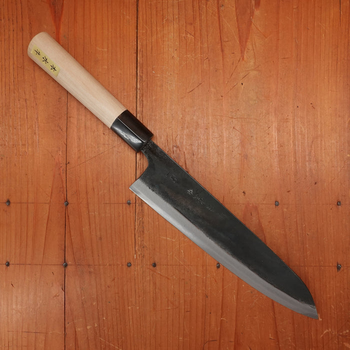 Tosa Tadayoshi 210mm Tosa Style Wa Gyuto Aogami 1 Ho/Horn (D-Shape)