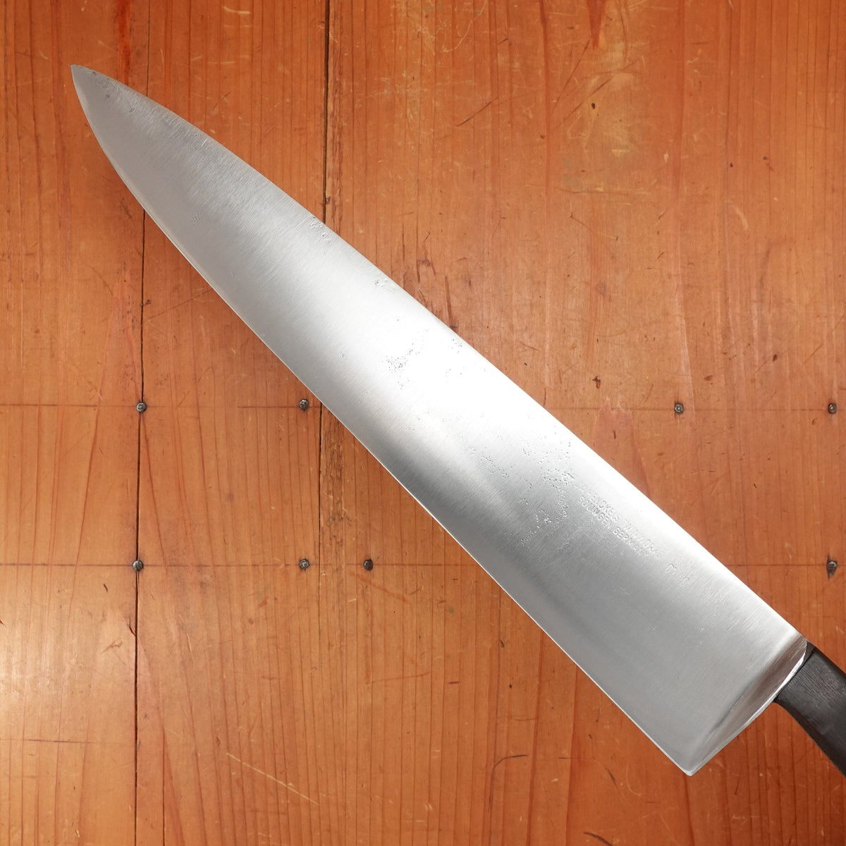 J A Henckels 10.5” Chef Knife Carbon Steel 102-10” Solingen Pre-1940