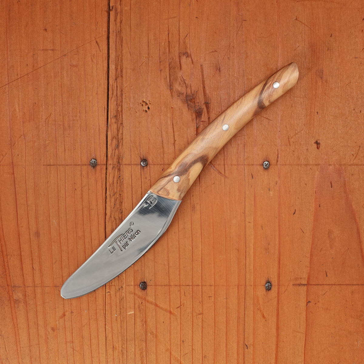 Néron Le Thiers 6cm Paté / Butter Knife Olive Handle