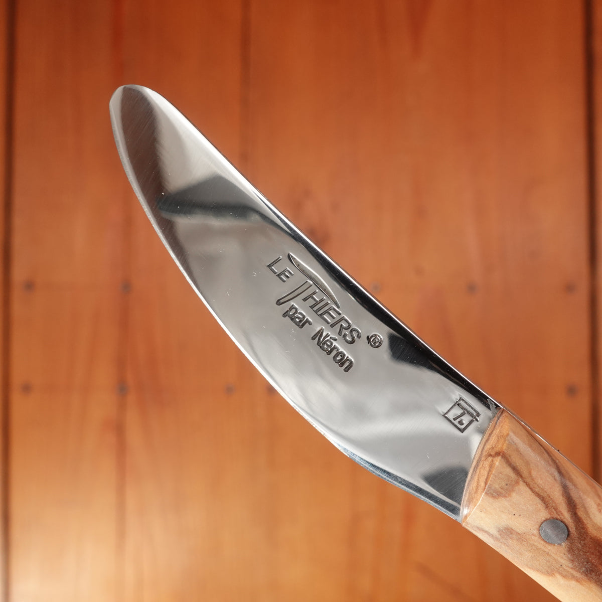 Néron Le Thiers 6cm Paté / Butter Knife Olive Handle