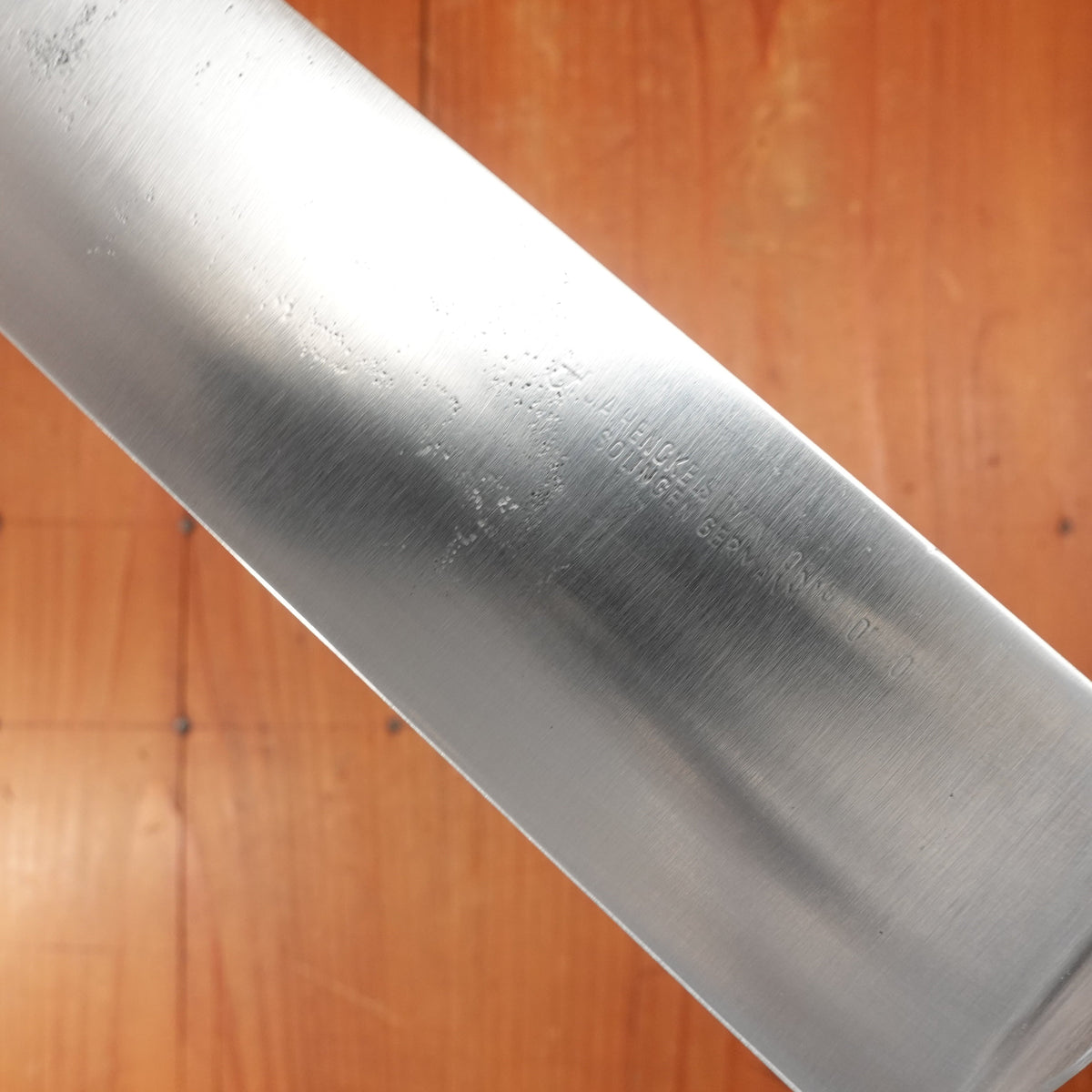 J A Henckels 10.5” Chef Knife Carbon Steel 102-10” Solingen Pre-1940
