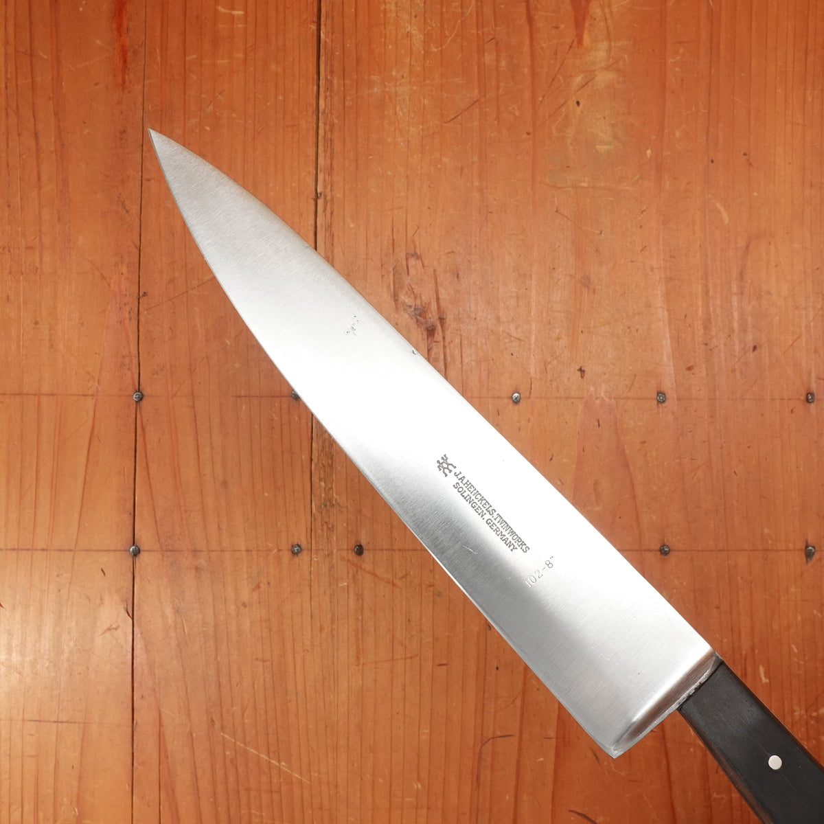 J A Henckels 8.25” Chef Knife Carbon Steel 102-8” Solingen Pre-1940