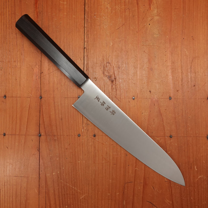 Hitohira Imojiya TH 210mm Gyuto Stainless Ebony Handle