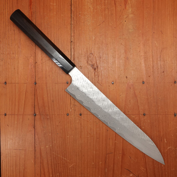 Nigara Hamono 240mm Sujihiki STRIX Ebony Handle