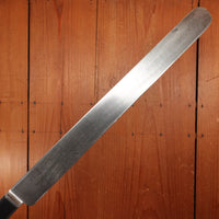 J Russell Green River Works 14" Beef Slicer Carbon Steel Ebony 1874-1920s