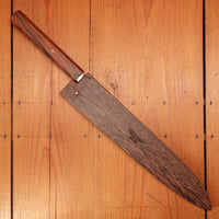 Rolin Knives 280mm Sujihiki 52100 Desert Ironwood and Copper with Saya