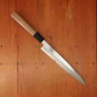 Hitohira Gorobei 210mm Yanagi Aogami 2 Ho Wood