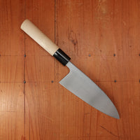 Hitohira Gorobei 150mm Deba Shirogami 3 Ho Wood - LEFTY