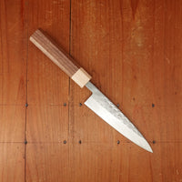 Hitohira TD 135mm Petty SLD Tsuchime Walnut Handle