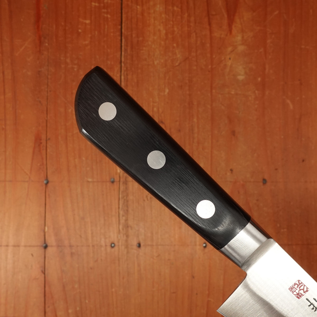 Morihei Hisamoto 150mm Honesuki Kaku Stainless Pakka Handle