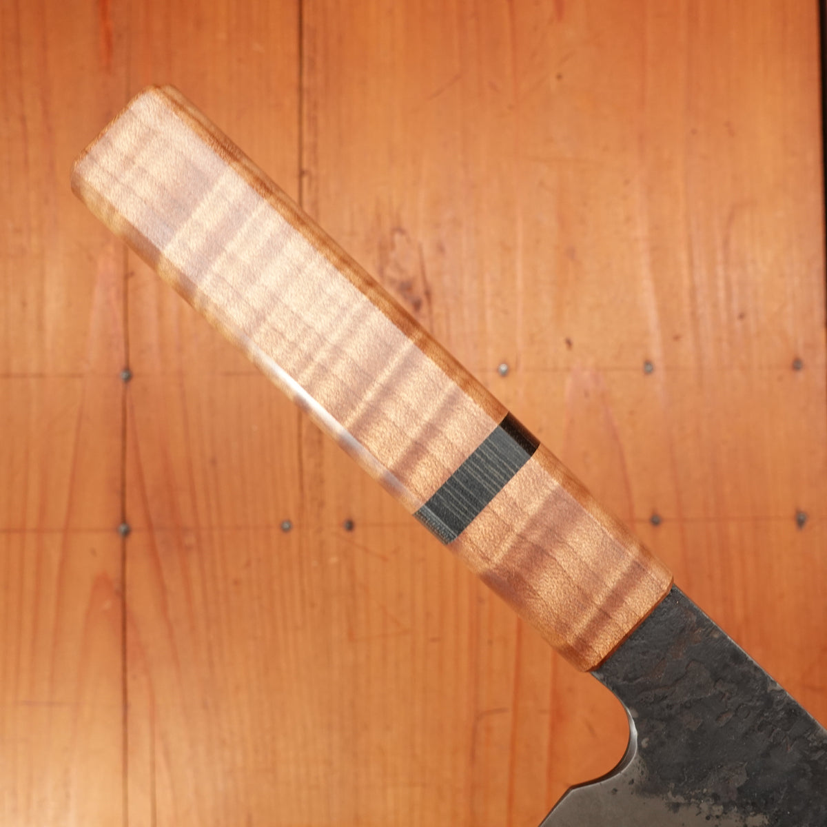 Rolin Knives GoMai 210mm Chef 52100 Curly Maple