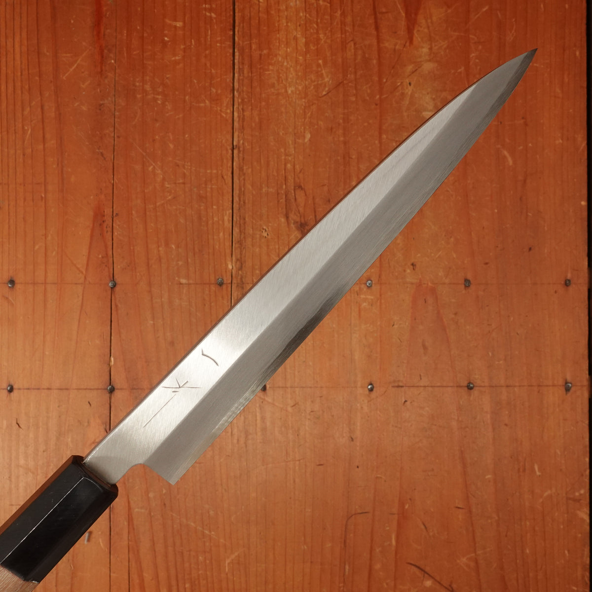 Hitohira Gorobei 210mm Yanagi Aogami 2 Ho Wood