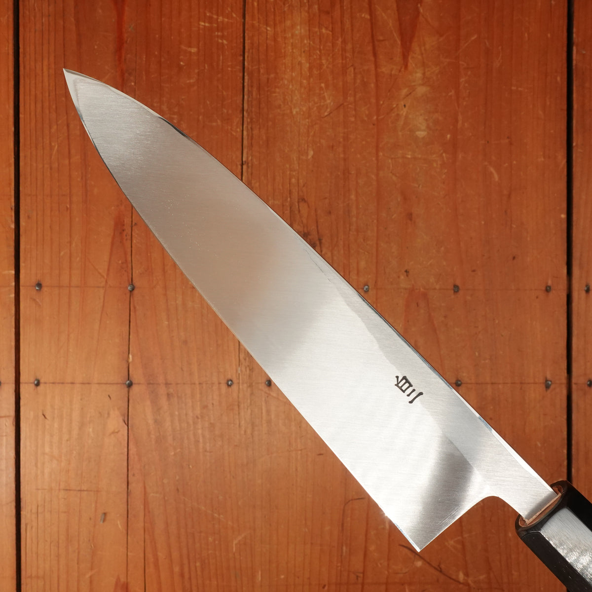 Hitohira Tanaka Manzo 210mm Mioroshi Deba Shirogami 2 Ho Wood with Saya