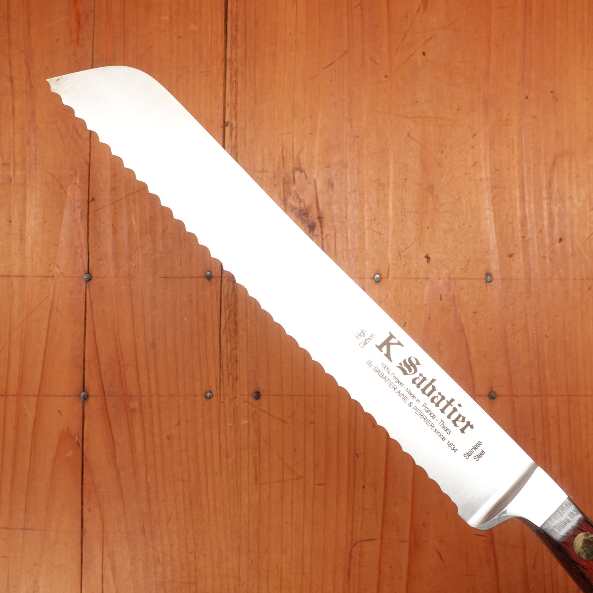 K Sabatier Auvergne 8" Bread Knife Stainless