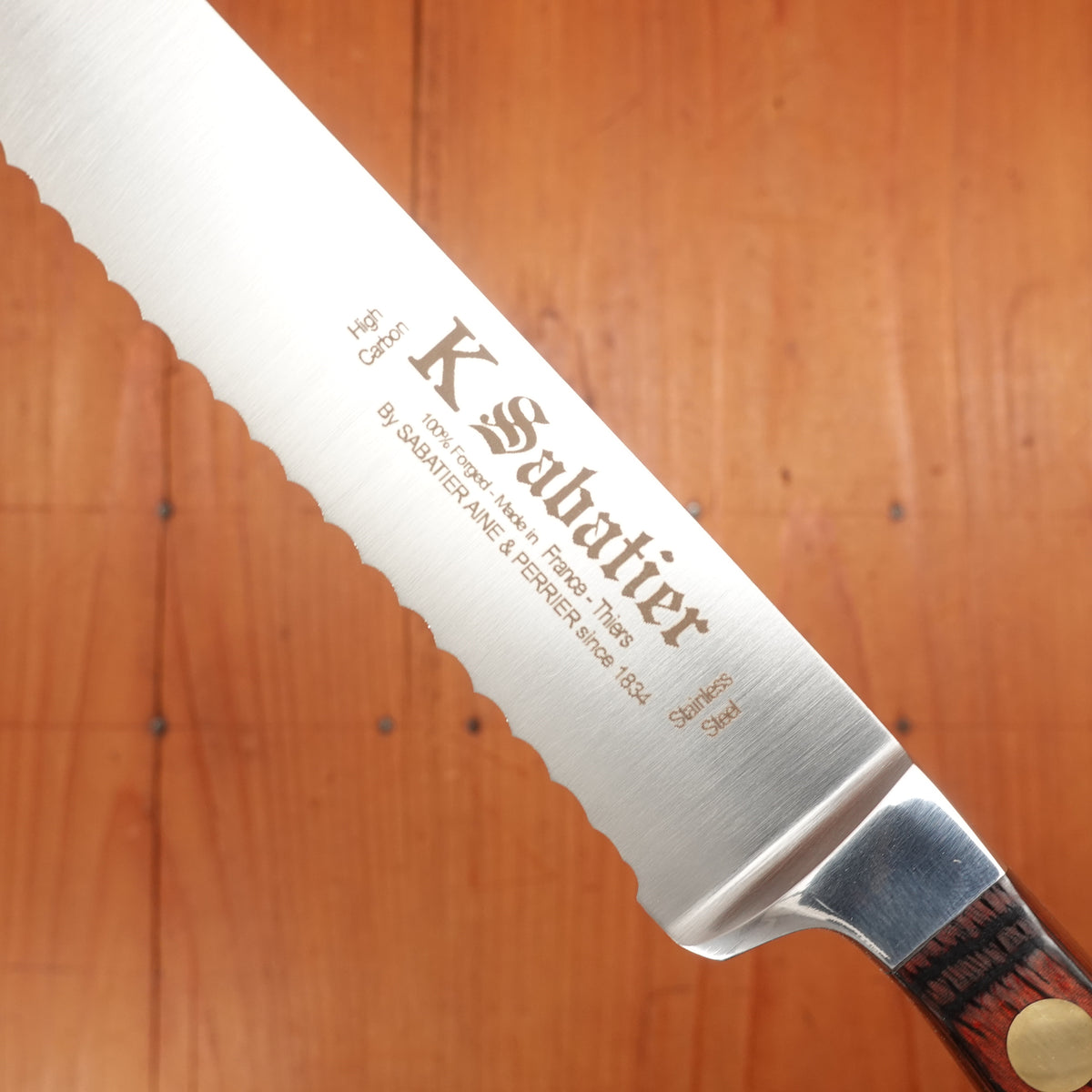 K Sabatier Auvergne 8" Bread Knife Stainless