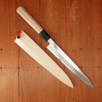 Hitohira Nakagawa Manzo 210mm Yanagi Aogami 2 Ho Wood with Saya