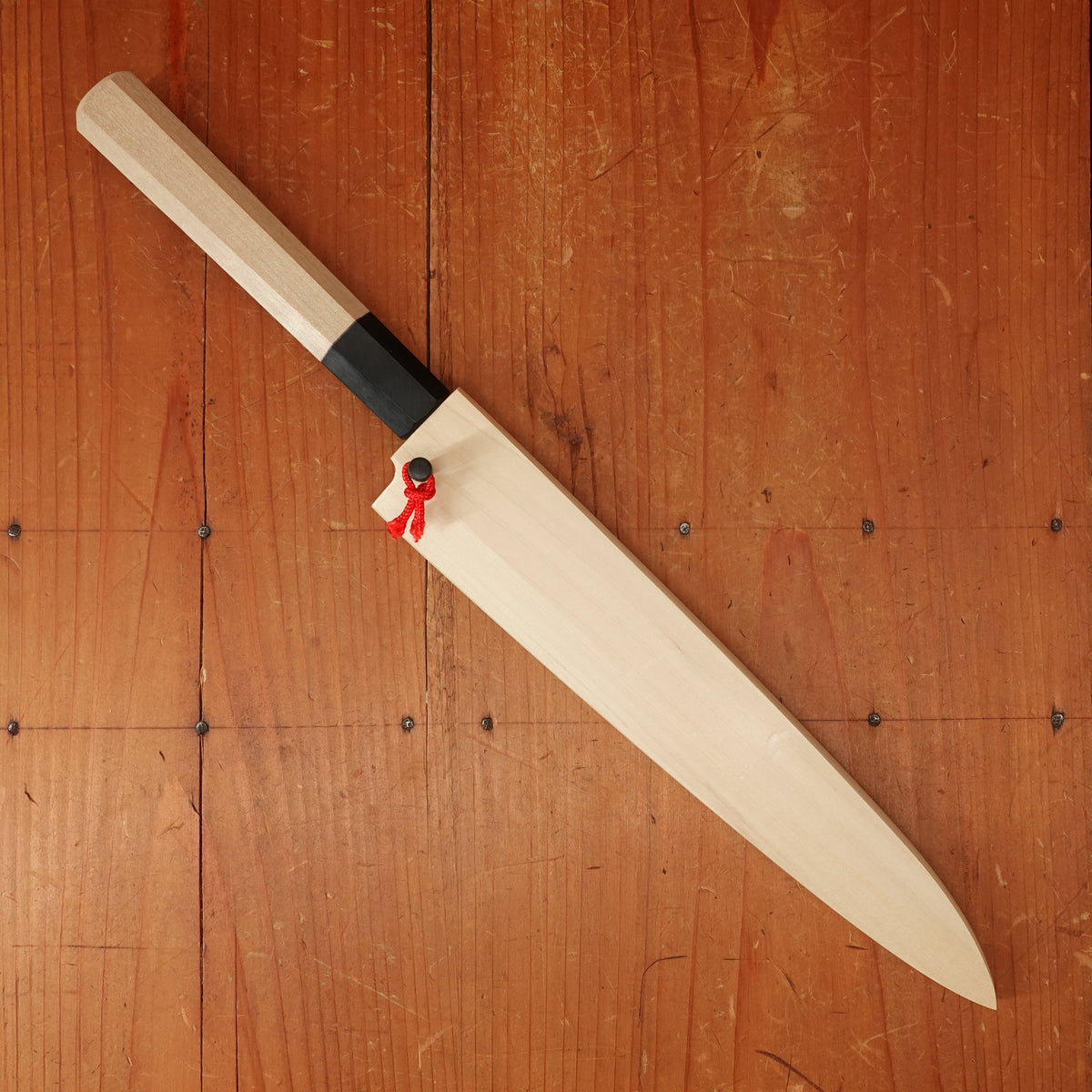 Hitohira Nakagawa Manzo 210mm Yanagi Aogami 2 Ho Wood with Saya