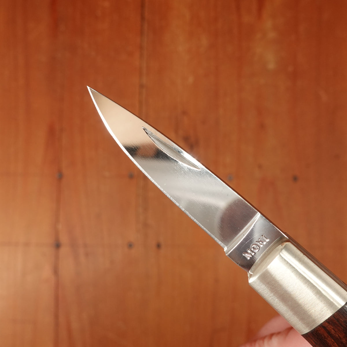 MOKI MK8101/INS 45mm Folding Knife Lock Back Ironwood Handle