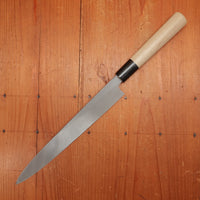 Hitohira Kikuchiyo Manzo 240mm Yanagi Ginsanko Ho Wood Handle (D-Shape)