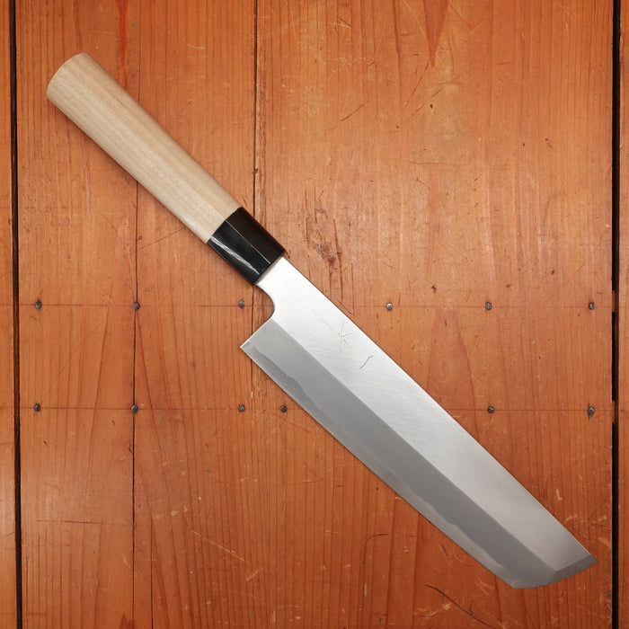 Hitohira Togashi 240mm Hamokiri Shirogami 2 Ho Wood (D-Shape)