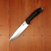 MOKI Berg Robson Ruggedman 115mm Fixed Blade Linen Micarta Handle