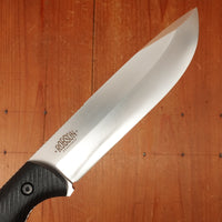 MOKI Berg Robson Ruggedman 115mm Fixed Blade Linen Micarta Handle