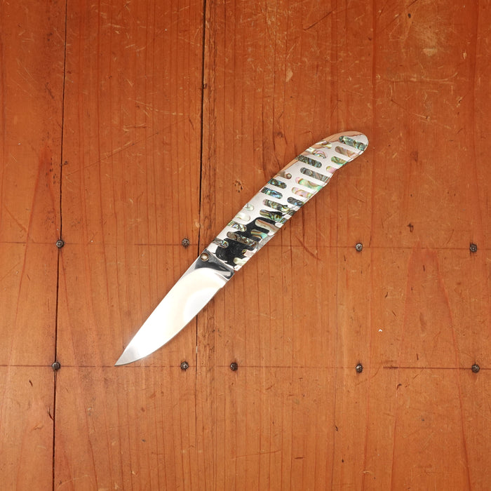 Koji Hara Yana 3" Abalone Liner Lock