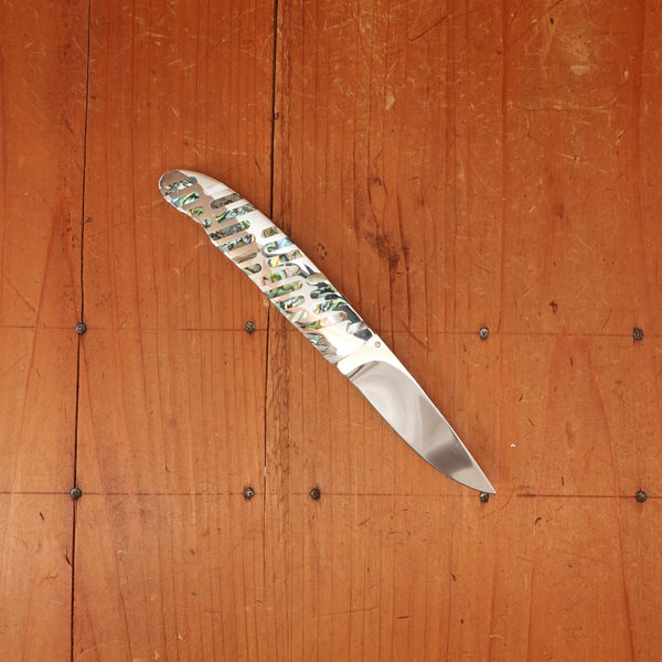 Koji Hara Yana 3" Abalone Liner Lock