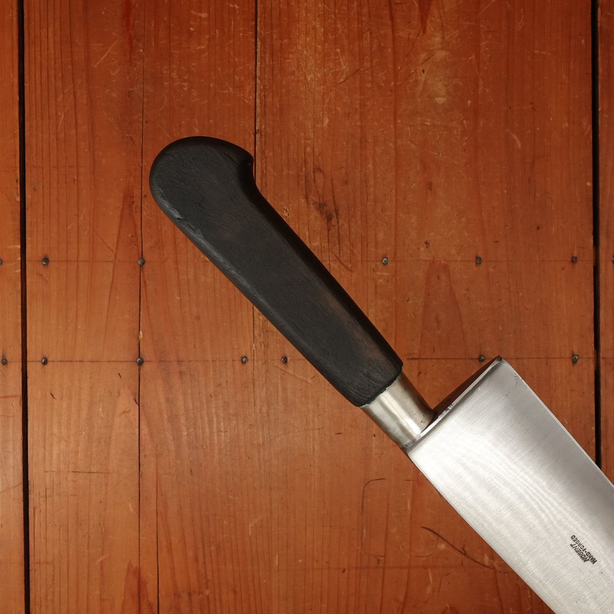 Nogent "Hand Forged" 12" Chef Knife Carbon Steel Walnut Nogent 1950s-60s