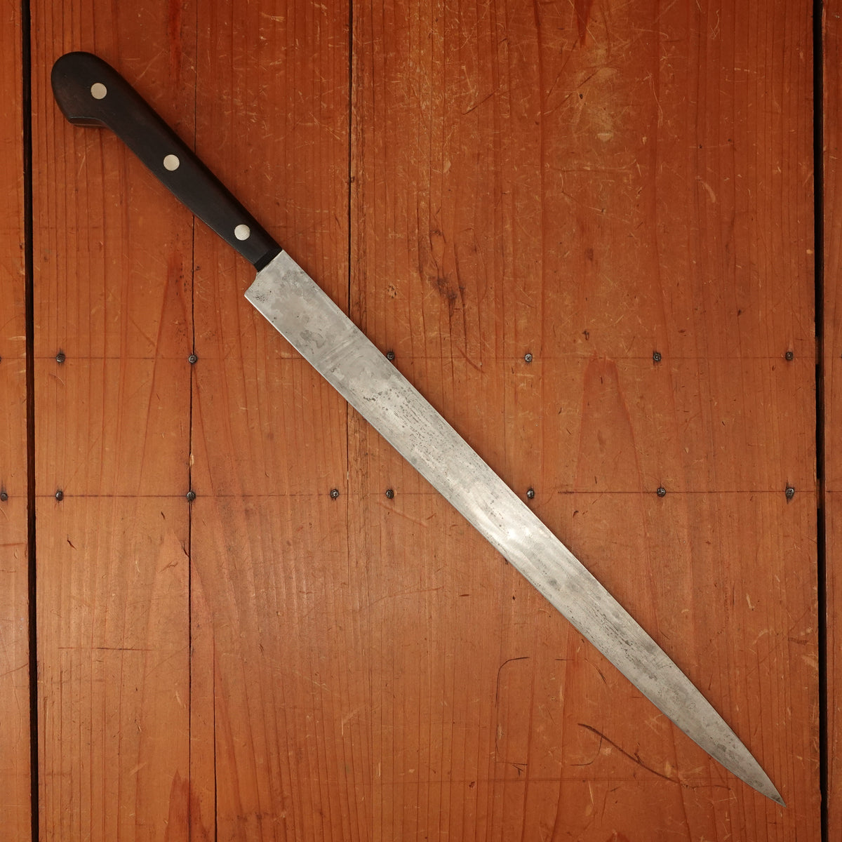 Wear Ever 12.5" Flexible Slicer Carbon & Rosewood USA 1950s-60s