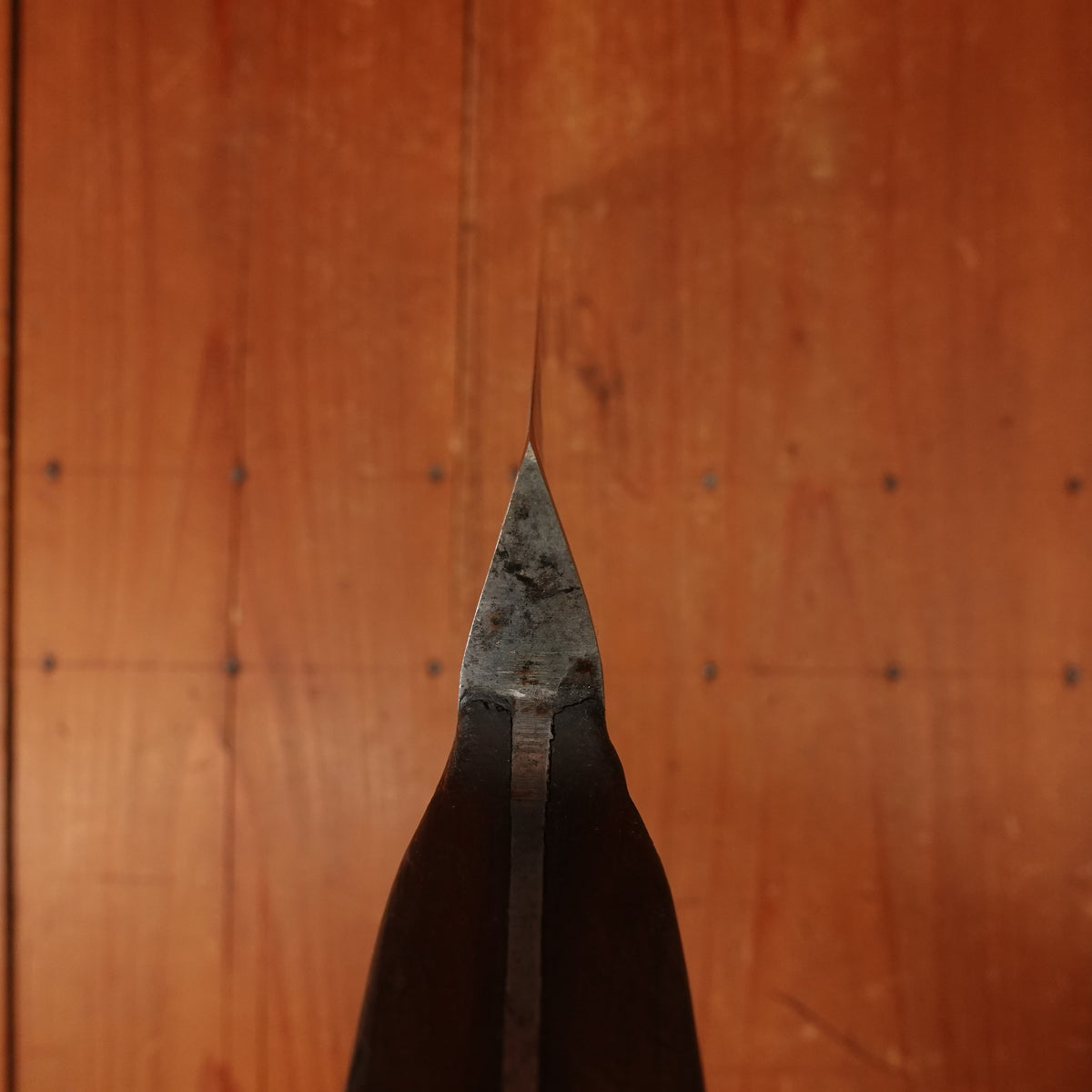 Sword & Shield German 10.5" Forged Carbon Steel Chef Knife 1960s