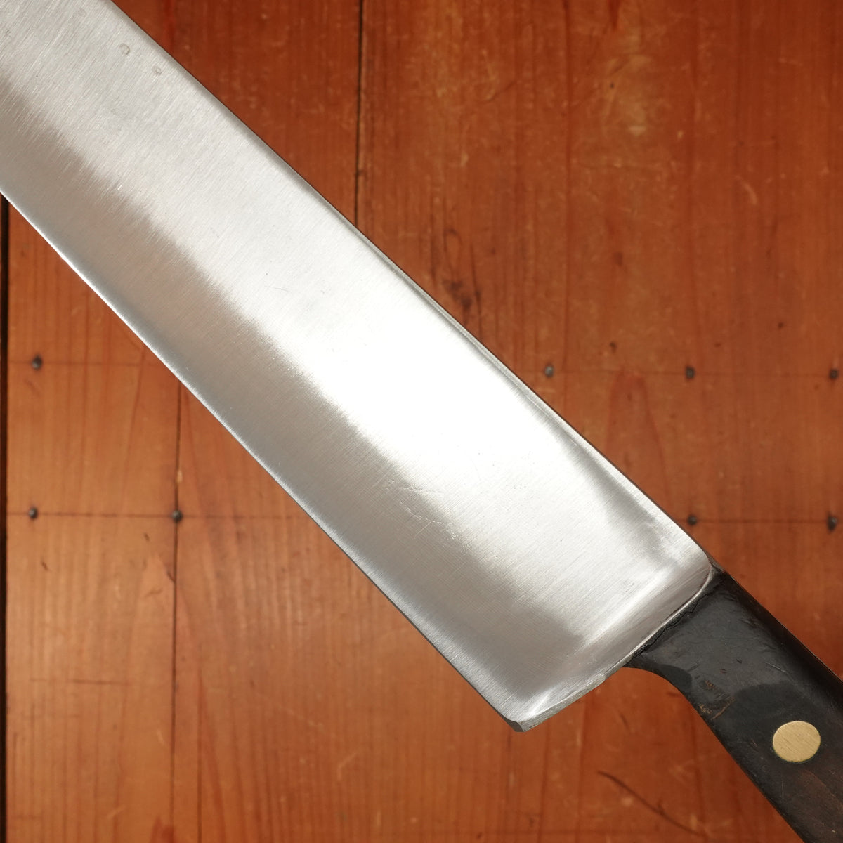 Sword & Shield German 10.5" Forged Carbon Steel Chef Knife 1960s