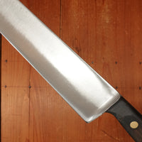 Sword & Shield German 10.5" Forged Carbon Steel Chef Knife 1960s