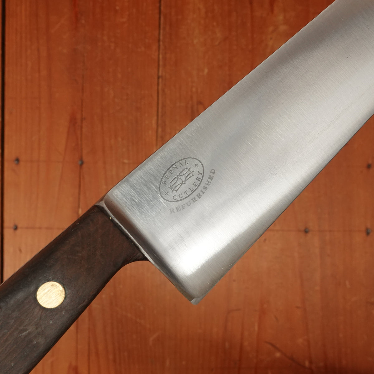 Sword & Shield German 10.5" Forged Carbon Steel Chef Knife 1960s
