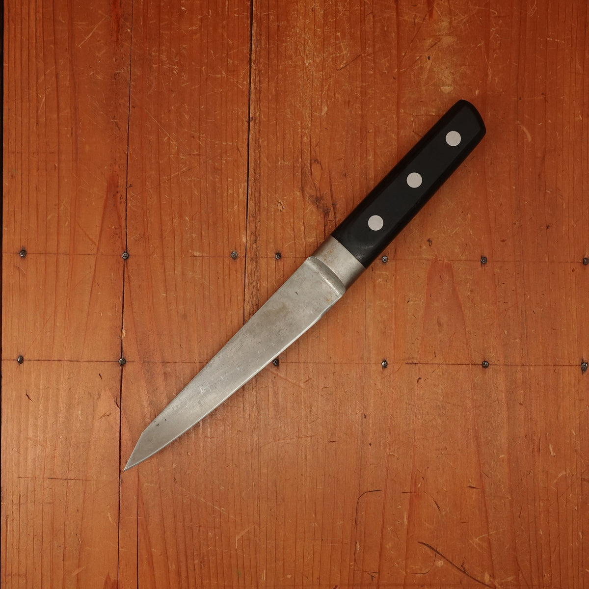 Trade In Sakai Kikumori Nihonkou 150mm Honesuki Maru Carbon W Saya
