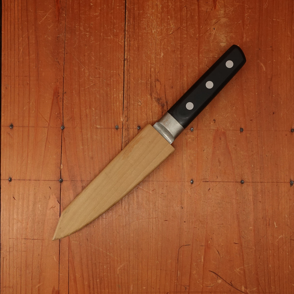 Trade In Sakai Kikumori Nihonkou 150mm Honesuki Maru Carbon W Saya