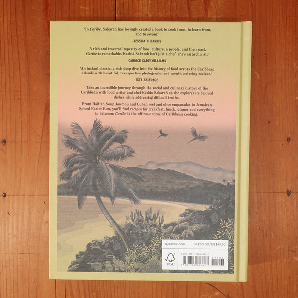 Caribe A Caribbean Cookbook with History - Keshia Sakarah