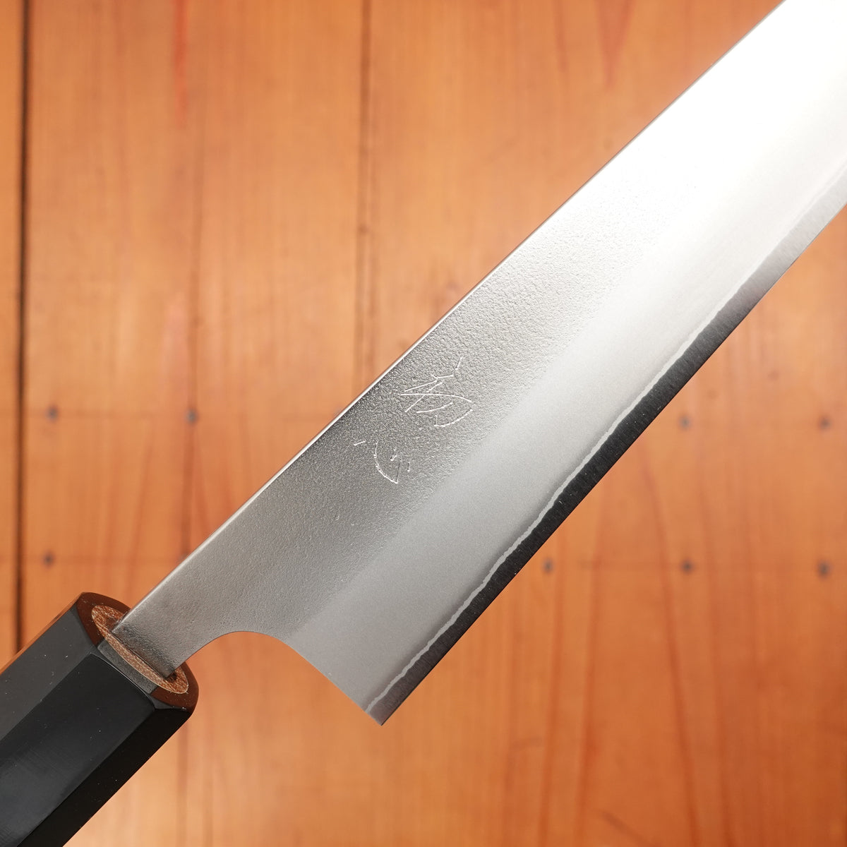 Yoshikane Hamono 150mm Petty Shirogami 2 Nashiji Teak Handle