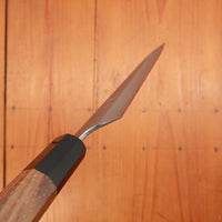 Yoshikane Hamono 150mm Petty Shirogami 2 Nashiji Teak Handle