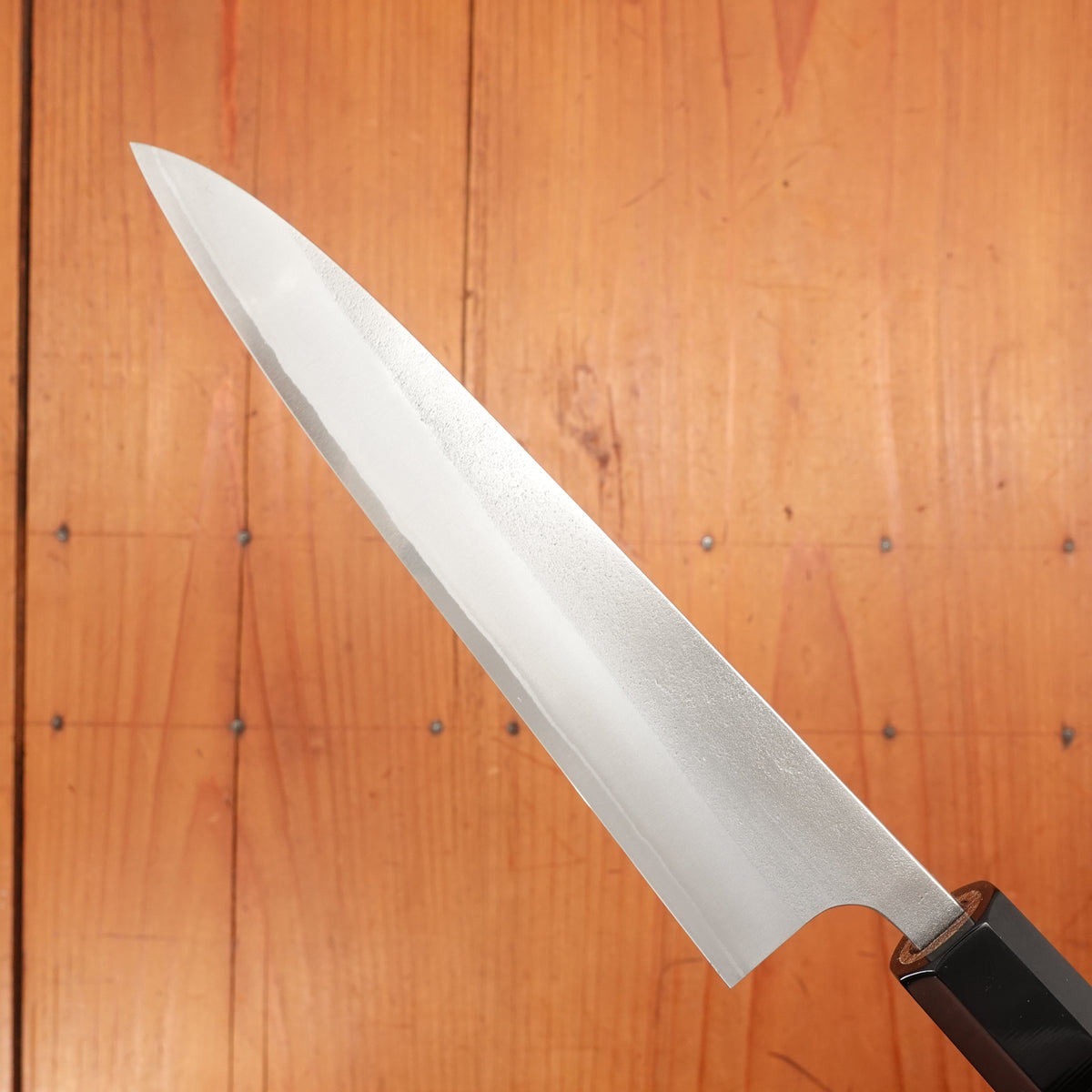 Yoshikane Hamono 150mm Petty Shirogami 2 Nashiji Teak Handle